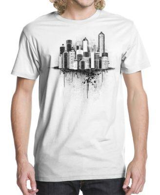 Men's Skyline Spray Graphic T-shirt by BEACHWOOD