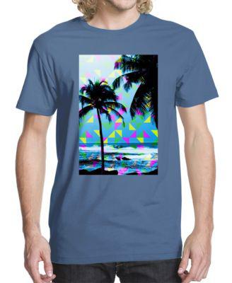 Men's Triangle Tropic Graphic T-shirt by BEACHWOOD