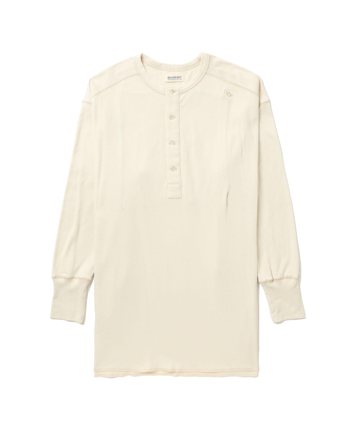 Buttoned tee by BEAMS BOY
