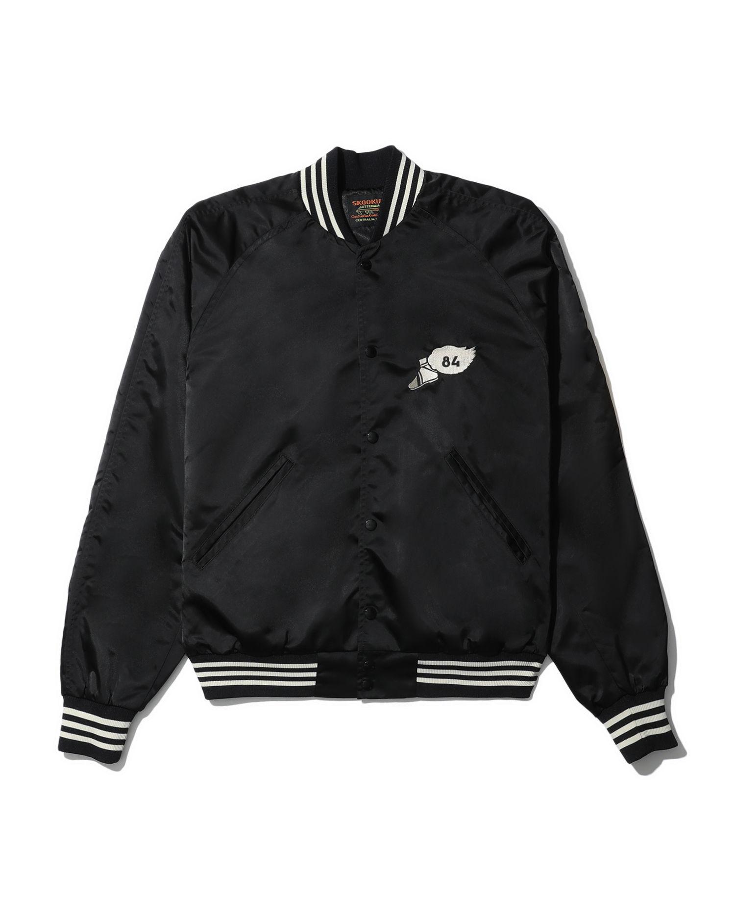 Embroidered baseball jacket by BEAUTY&YOUTH MONKEY TIME