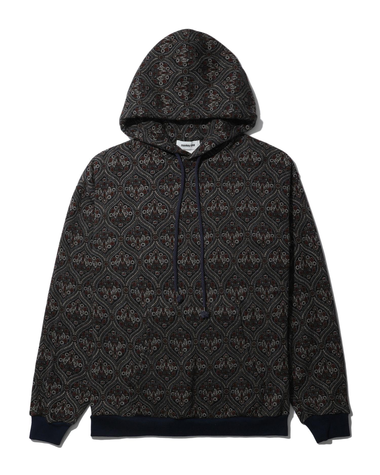 Patterned hoodie by BEAUTY&YOUTH MONKEY TIME
