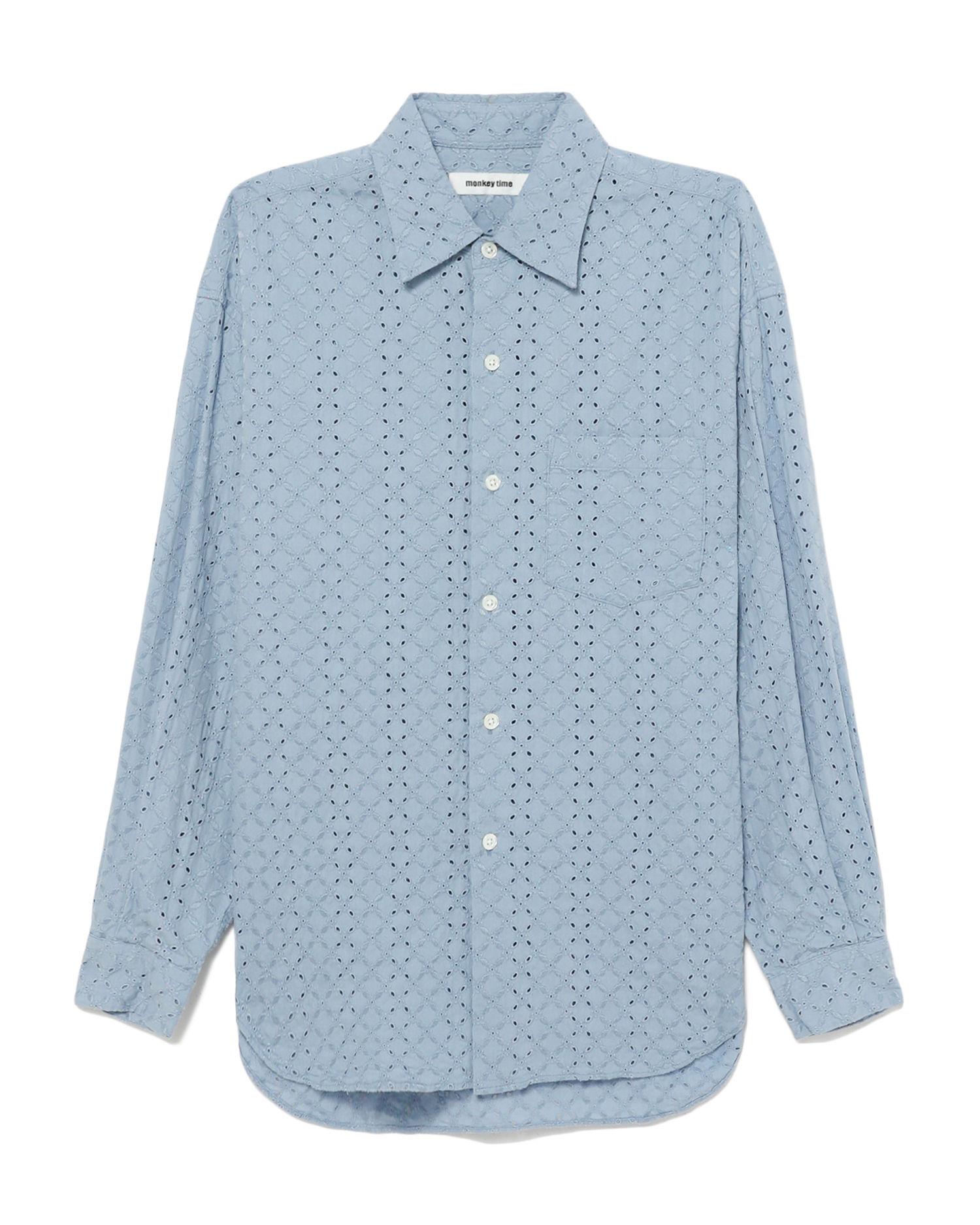 Relaxed patterned shirt by BEAUTY&YOUTH MONKEY TIME