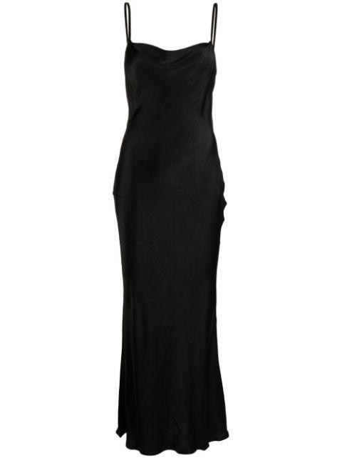 sleeveless satin maxi dress by BEC&BRIDGE