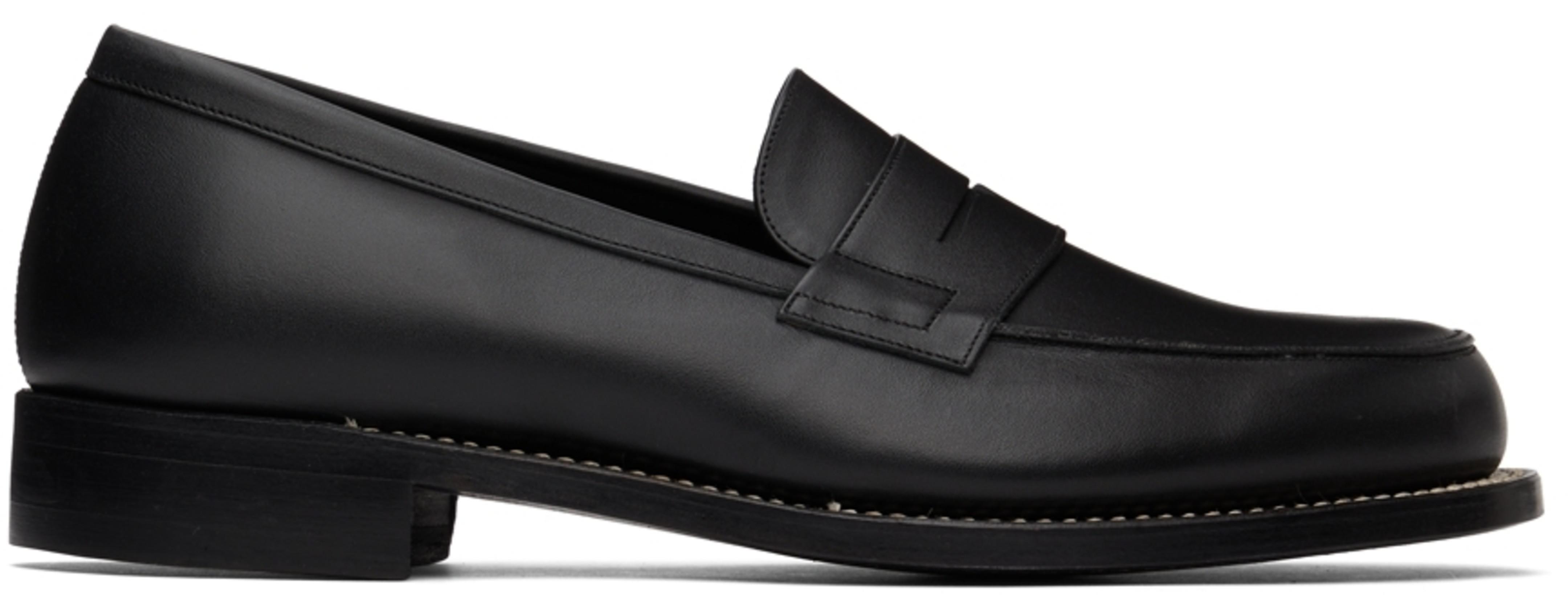 Black Coin Loafers by BED J.W. FORD