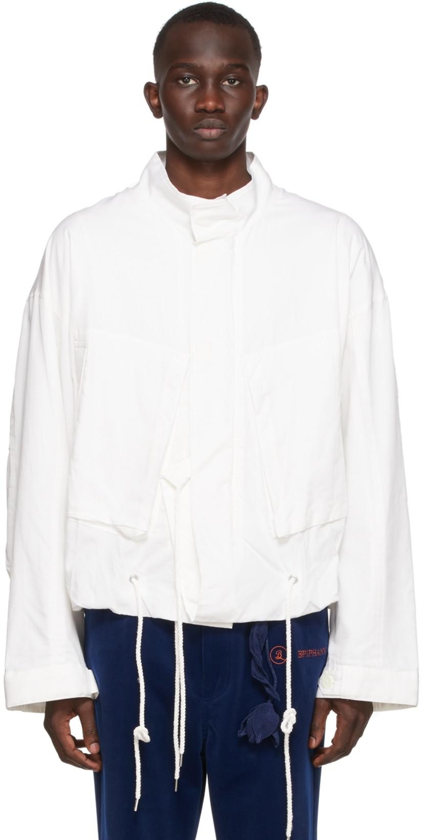 White Short Mods Jacket by BED J.W. FORD