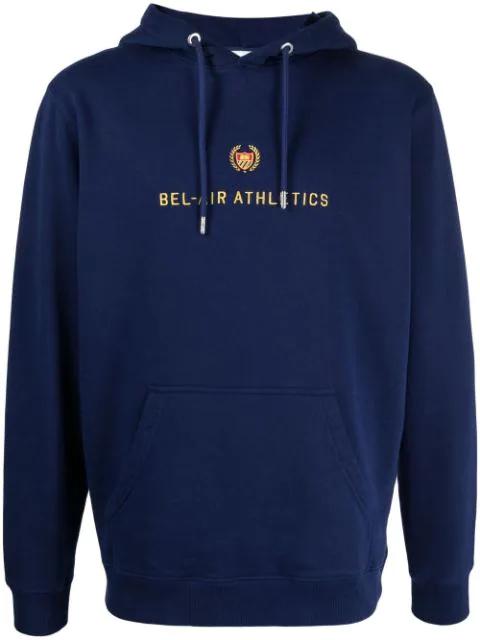 logo-embroidered cotton hoodie by BEL-AIR ATHLETICS
