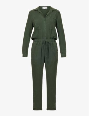 Relaxed-fit crepe jumpsuit by BELLA DAHL