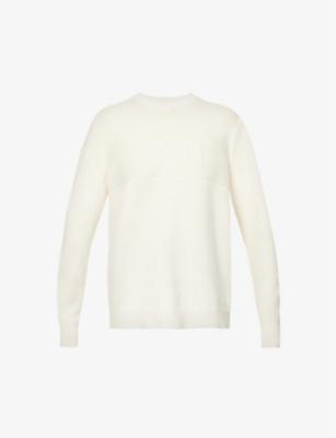 1970-embossed merino wool and cotton-blend jumper by BELLA FREUD