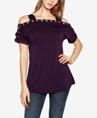 Women's Cold-Shoulder Top by BELLDINI
