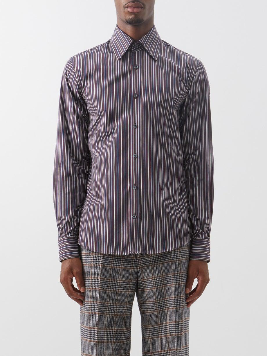 Frau striped-cotton shirt by BEN COBB X TIGER OF SWEDEN