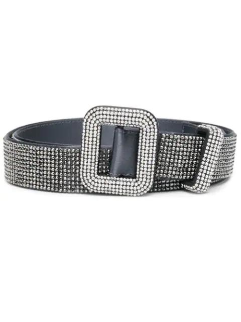glass-crystal embellished belt by BENEDETTA BRUZZICHES