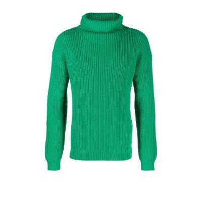 Brown Harmony Ribbed Merino Wool 