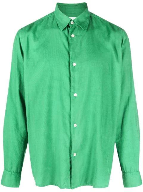 Staple Grass-pattern shirt-jacket by BERNER KUHL