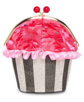 Women's Birthday Cupcake Crossbody Handbag by BETSEY JOHNSON