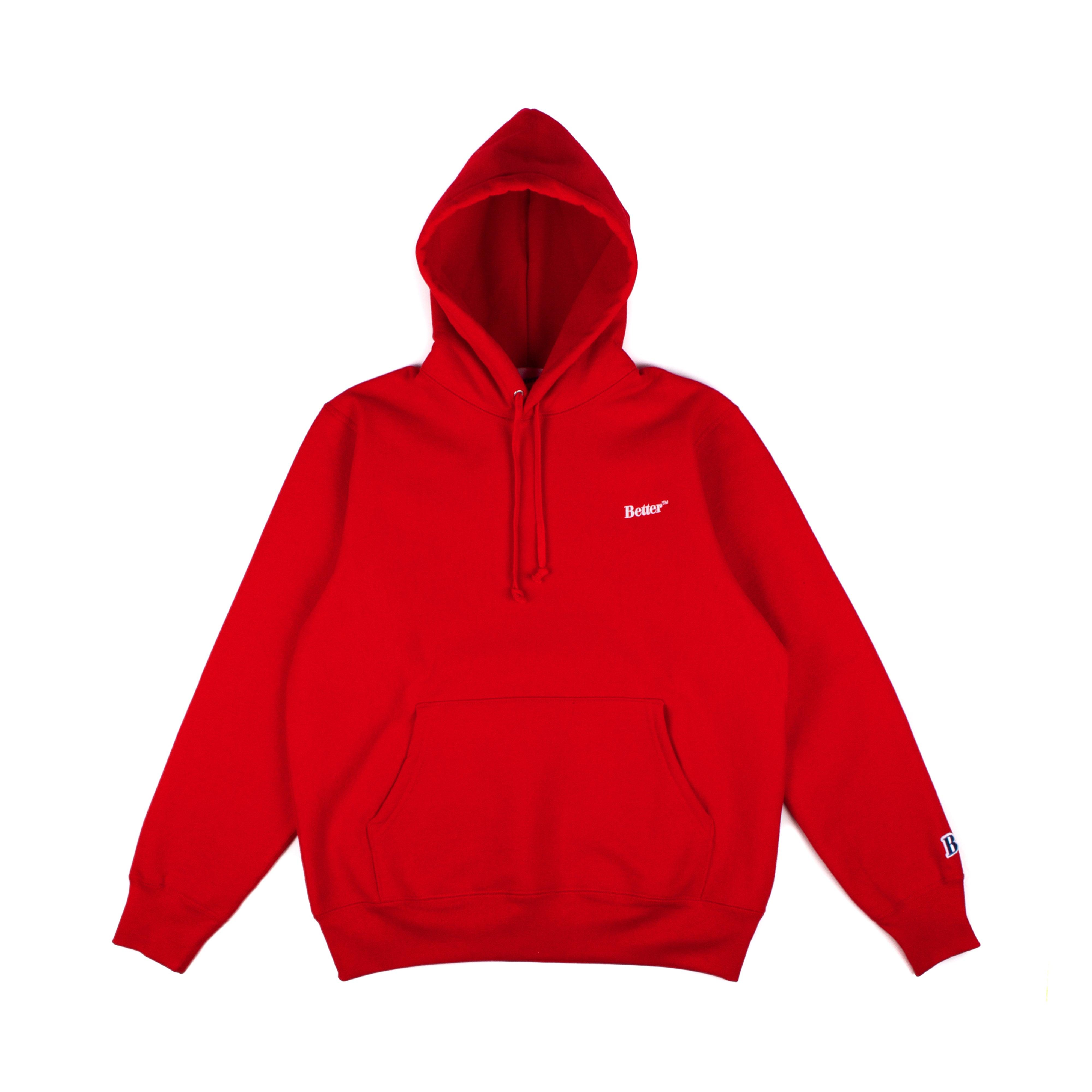 Better™ Gift Shop Logo Hoodie (Red) by BETTER GIFT SHOP