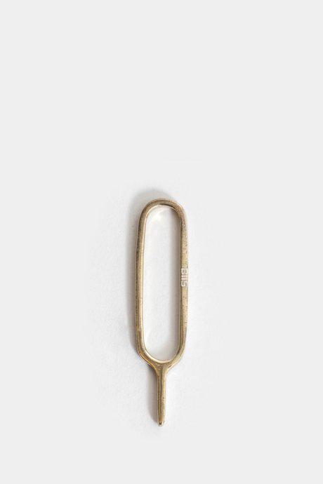 Gold-Plated Fake Tool Charm by BIIS