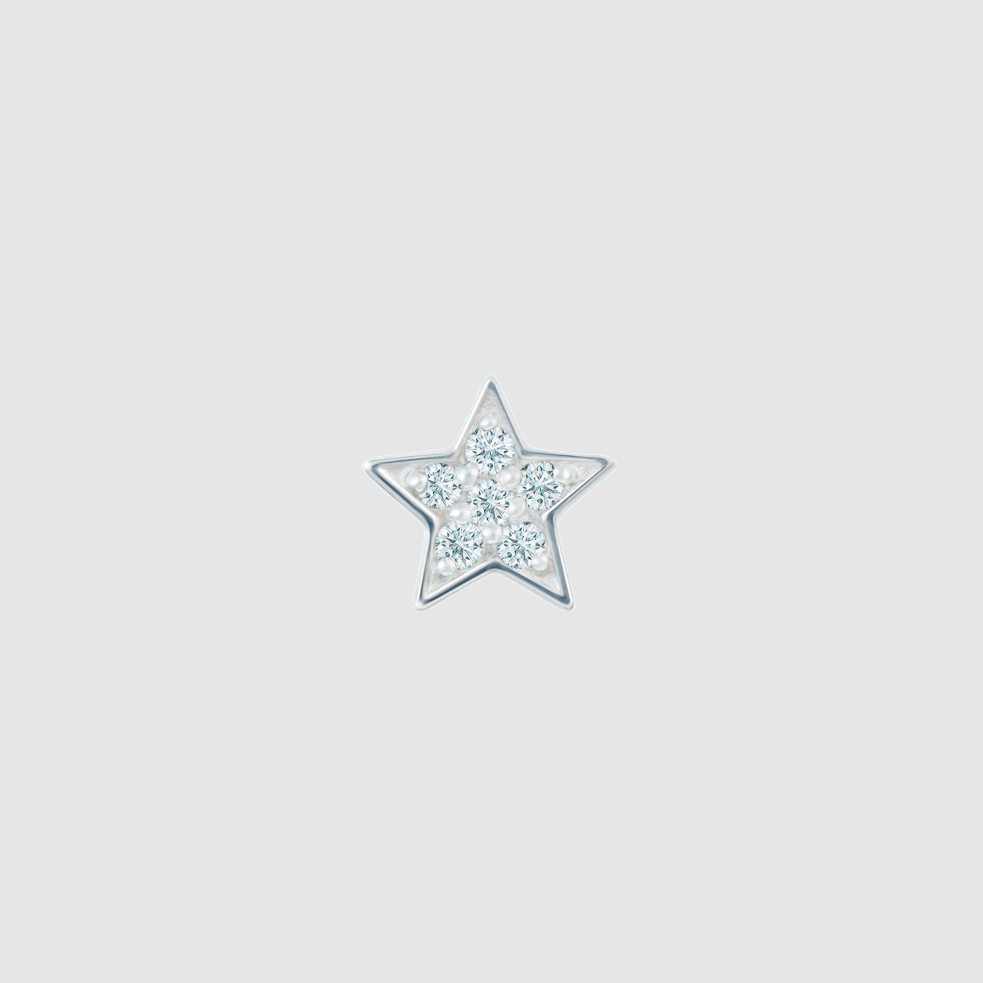 Bijou De M Petit Star Brooch Pin by BIJOU DE M