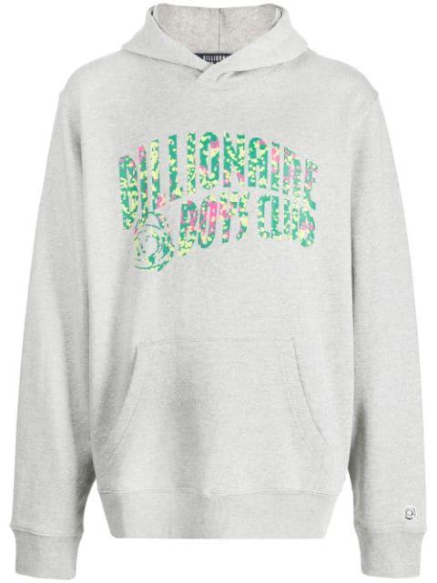 logo-print cotton hoodie by BILLIONAIRE BOYS CLUB