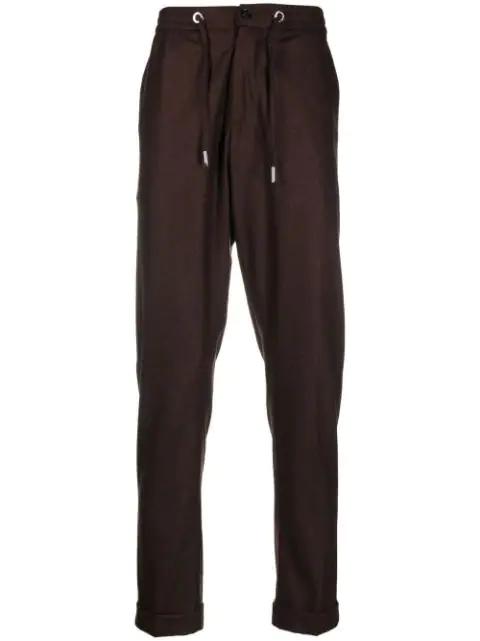 flannel jogging trousers by BILLIONAIRE