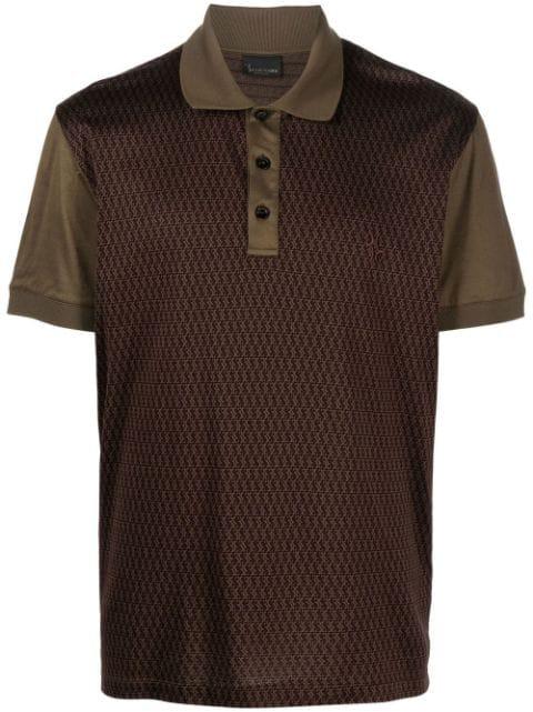 patterned polo-shirt by BILLIONAIRE
