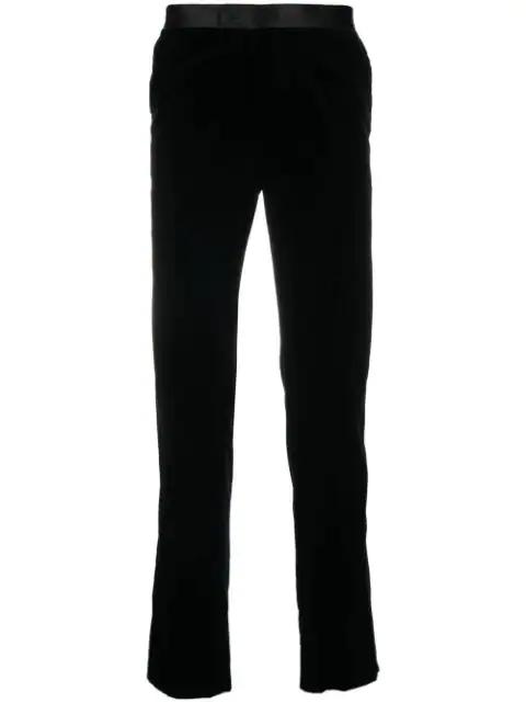 velour chino trousers by BILLIONAIRE