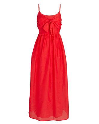 Bayou Cotton-Silk Maxi Dress by BIRD&KNOLL