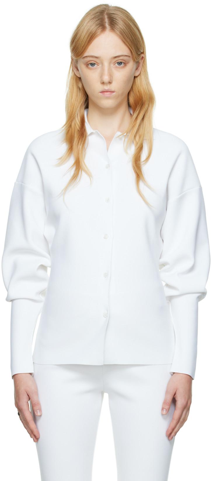 White Point Collar Shirt by BIRROT