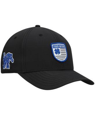 Men's Black Memphis Tigers Nation Shield Snapback Hat by BLACK CLOVER