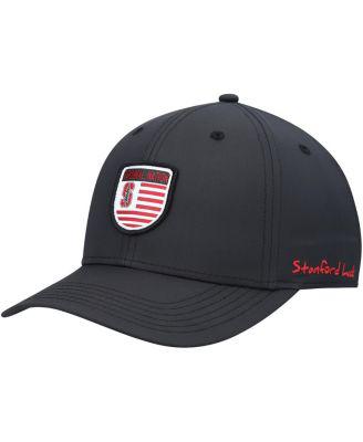 Men's Black Stanford Cardinal Nation Shield Snapback Hat by BLACK CLOVER