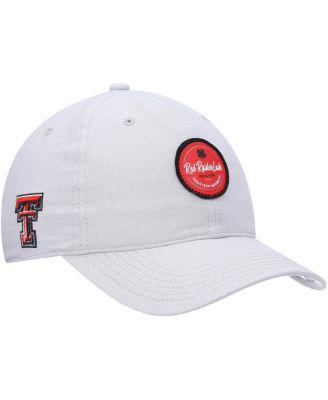 Men's Gray Texas Tech Red Raiders Oxford Circle Adjustable Hat by BLACK CLOVER