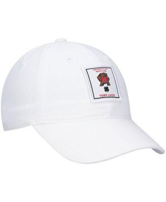 Men's White Maryland Terrapins Dream Adjustable Hat by BLACK CLOVER