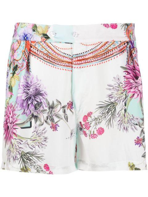 floral-print shorts by BLACK CORAL