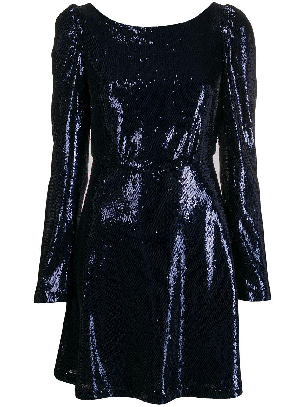 sequin-embellished mini dress by BLACK CORAL