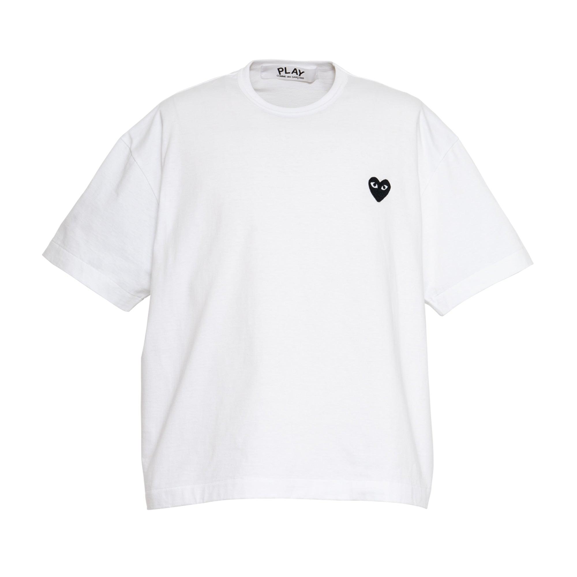 Comme des Garçons PLAY Black Market Big Fit T-Shirt (White) by BLACK MARKET