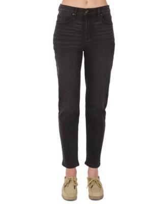 Petite High-Rise Relaxed-Fit Straight-Leg Mom Jeans by BLACK TAPE