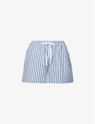 Fred striped cotton shorts by BLANCA STUDIO