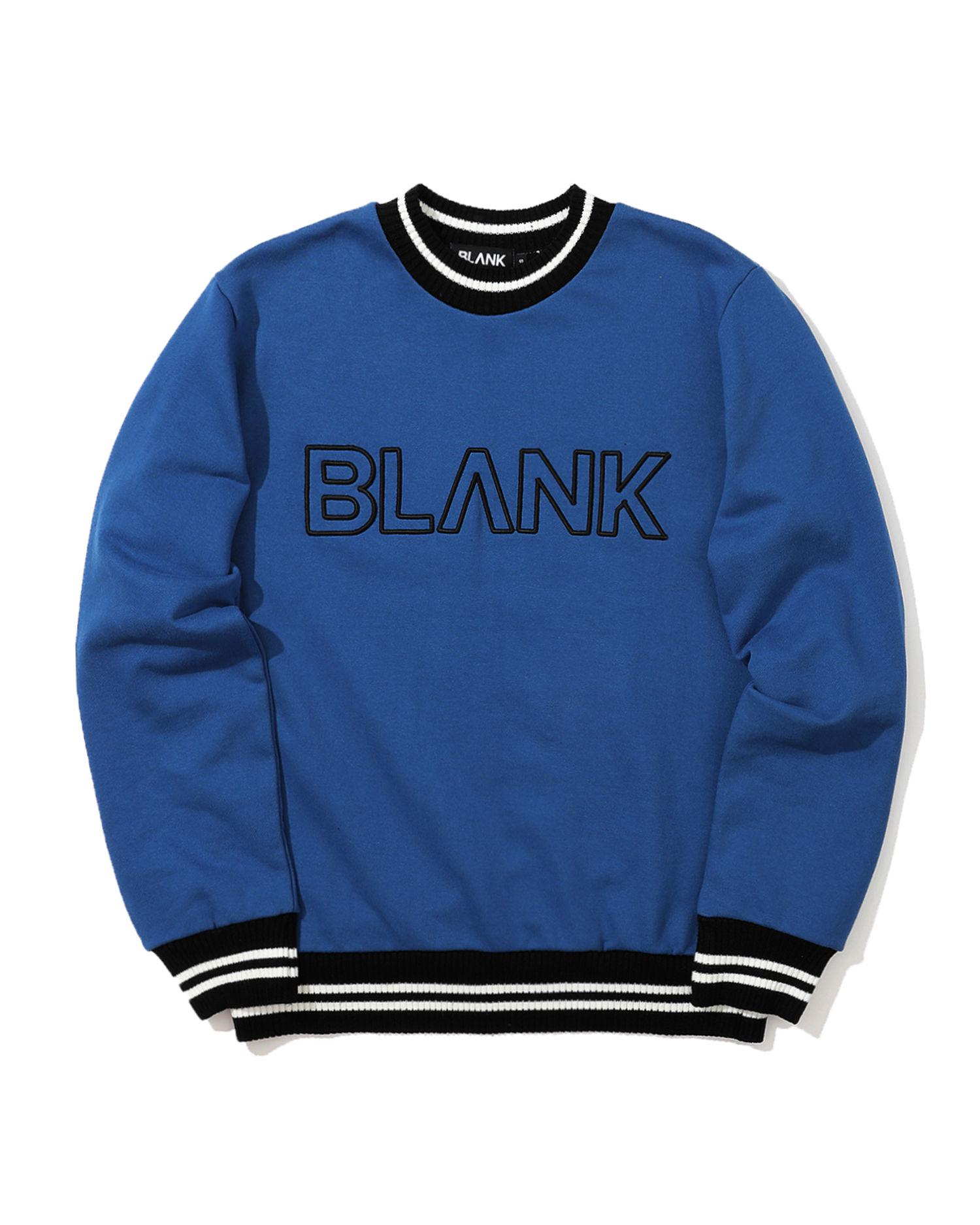 "BLANK" embroidered sweater by BLANK