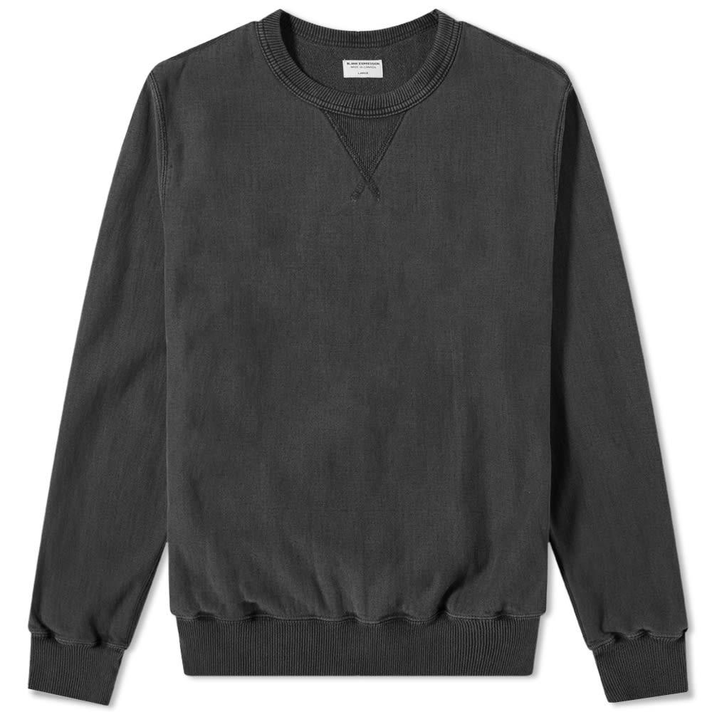 Blank Expression Pigment Dye Classic Sweat by BLANK EXPRESSION