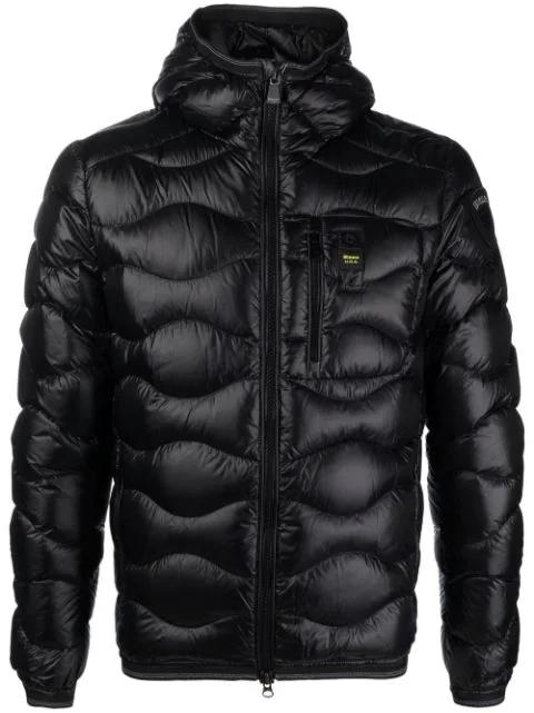 padded zip up jacket by BLAUER