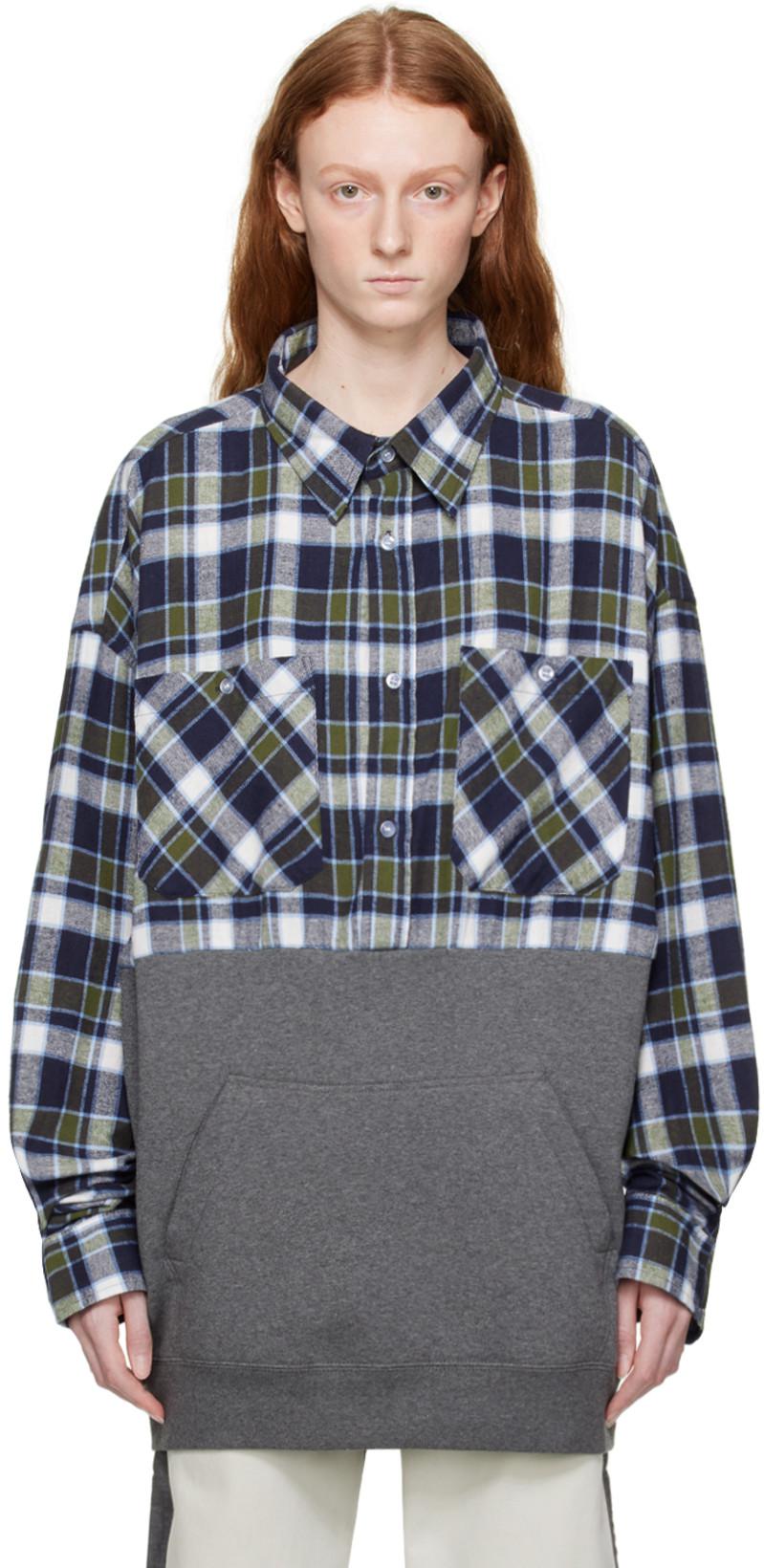 SSENSE Exclusive Gray Shirt by BLESS