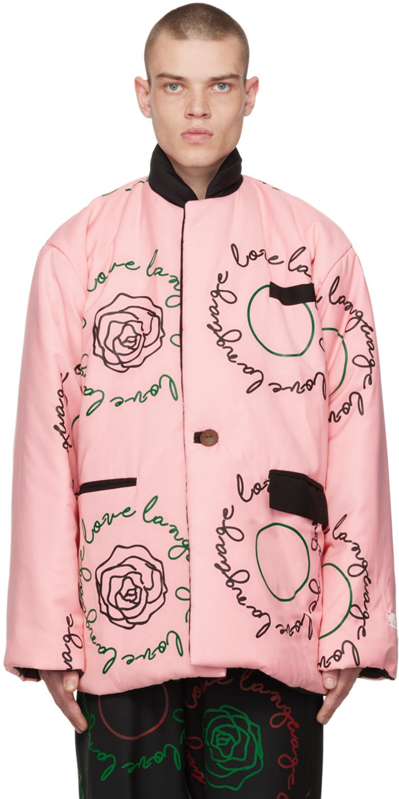 Pink 'Love Language' Jacket by BLOKE