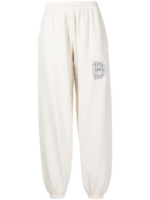 embroidered-logo track pants by BLOOD BROTHER