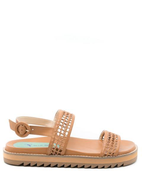 Tressê leather sandals by BLUE BIRD SHOES