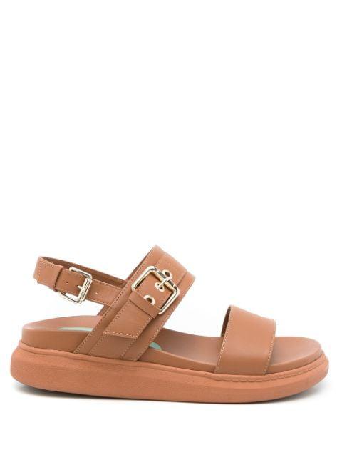 buckled leather sandals by BLUE BIRD SHOES