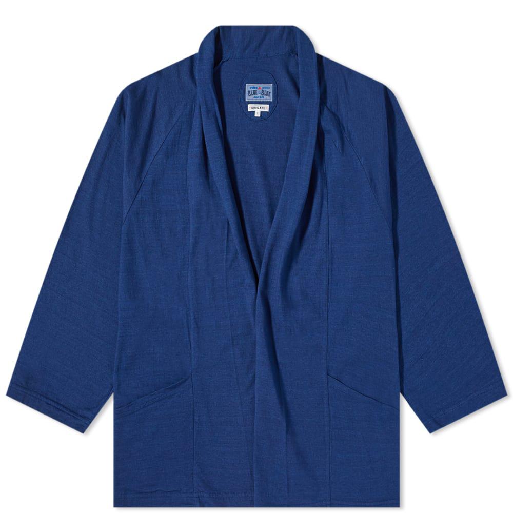 Blue Blue Japan Jersey Kimono Jacket by BLUE BLUE JAPAN