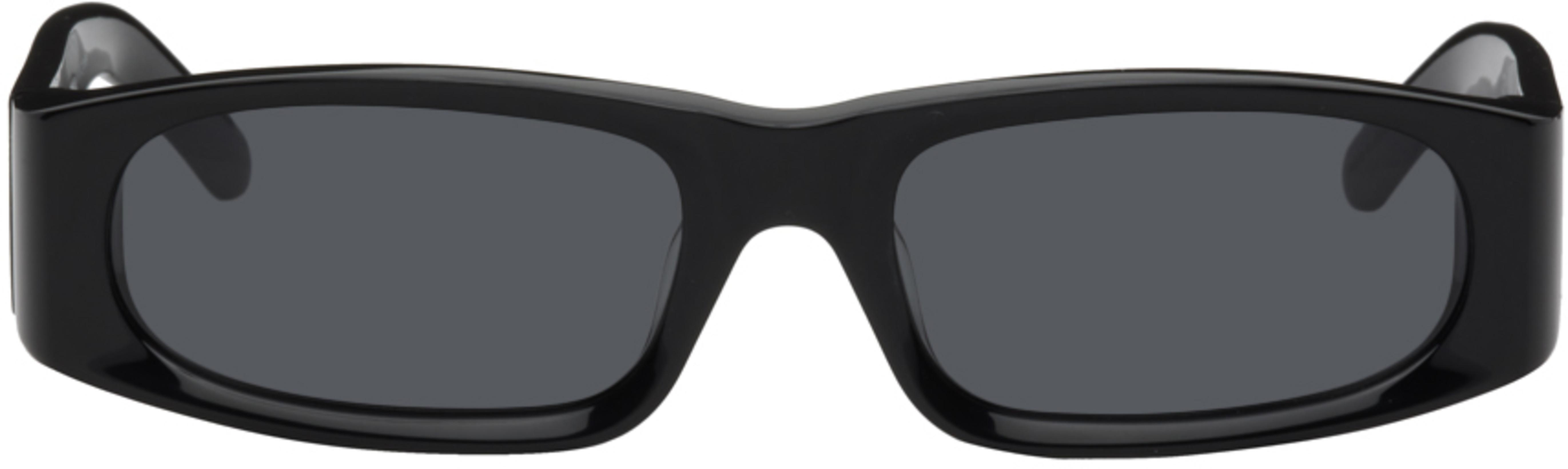 Black Big Trouble Sunglasses by BONNIE CLYDE