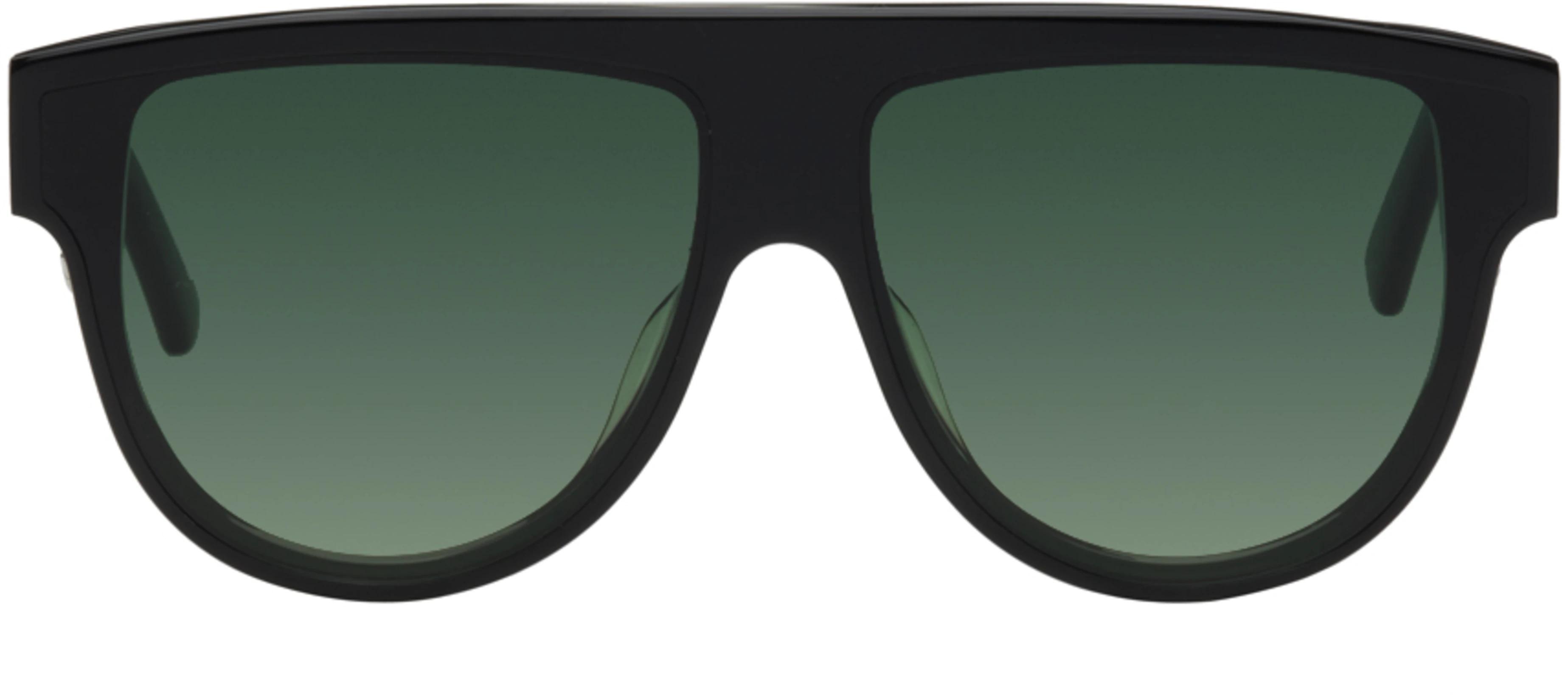Black Continuum Sunglasses by BONNIE CLYDE
