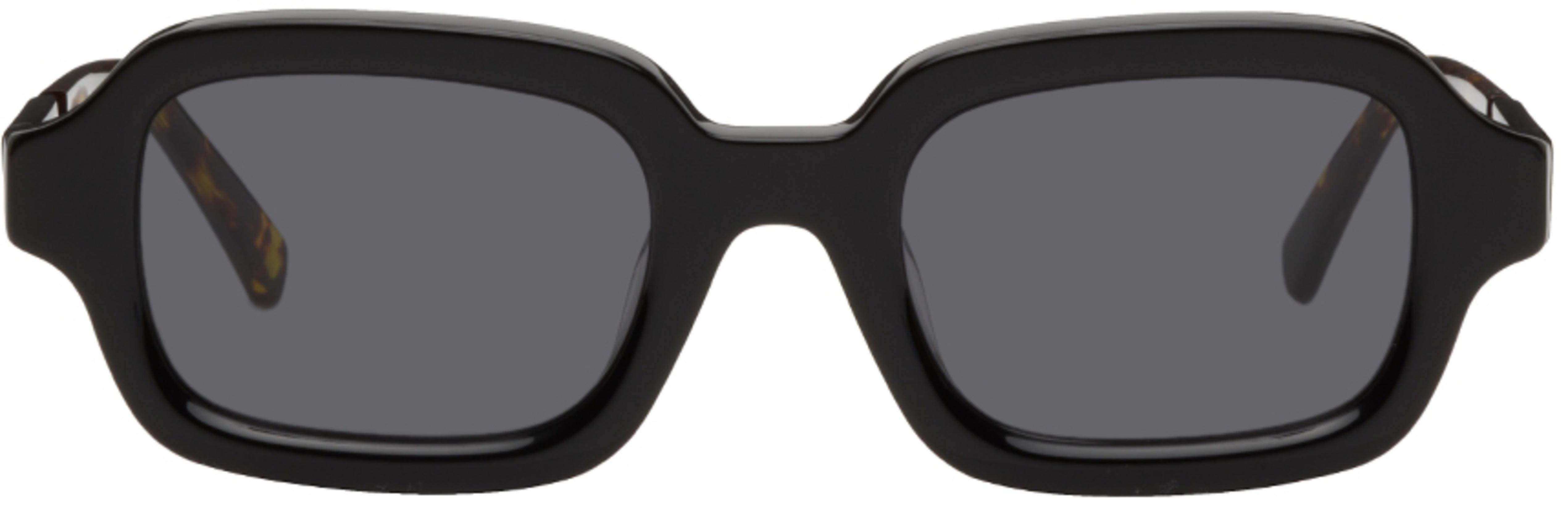 Black Shy Guy Sunglasses by BONNIE CLYDE