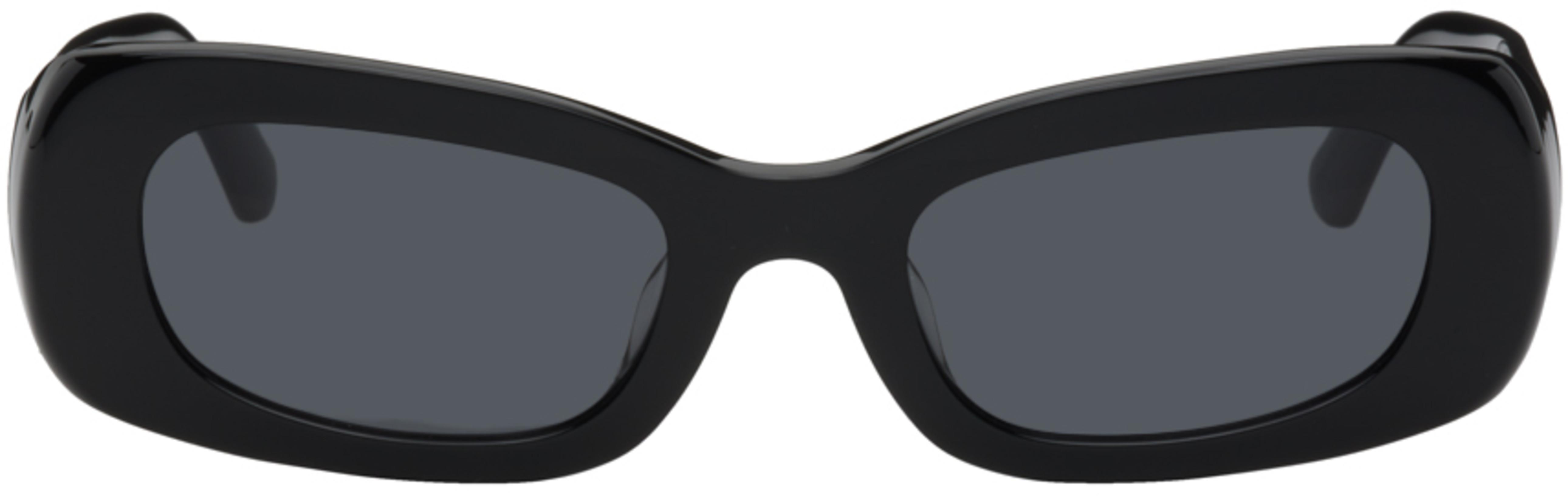 Black UFO Sunglasses by BONNIE CLYDE