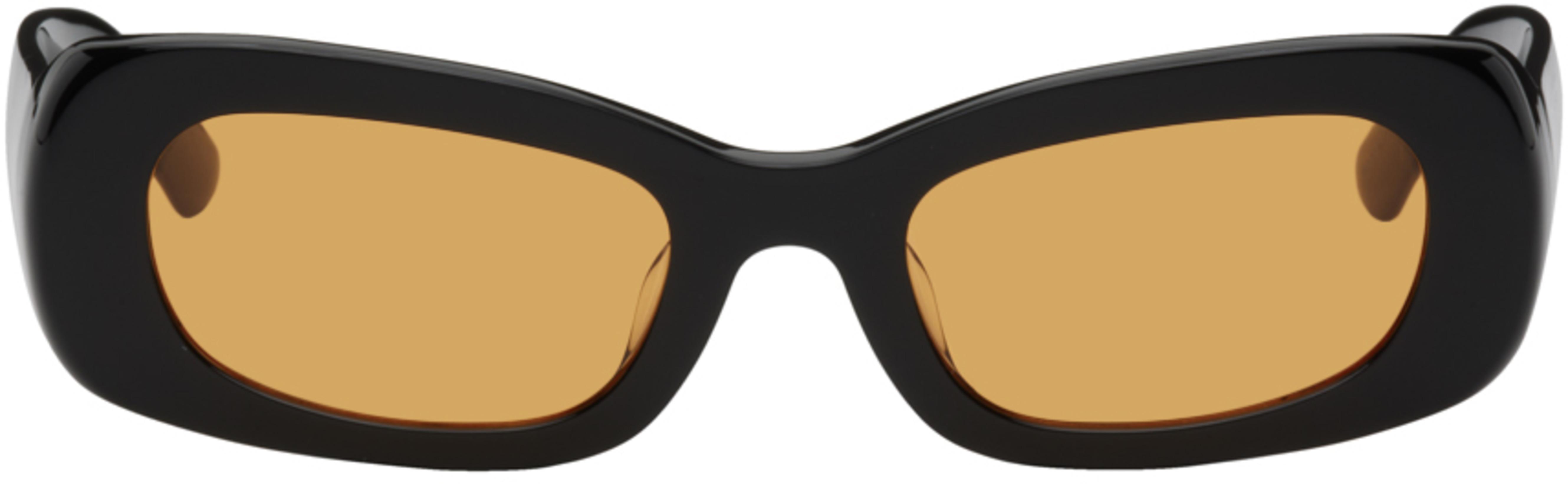 Black UFO Sunglasses by BONNIE CLYDE